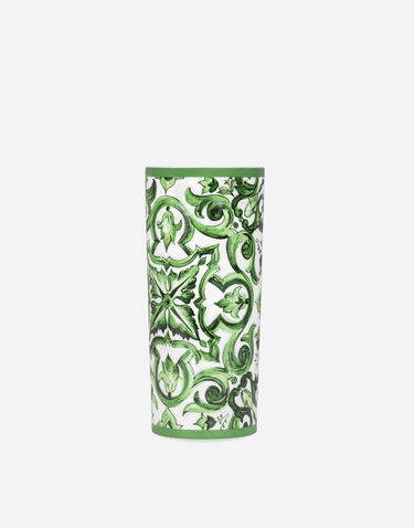 Домашен декор Dolce & Gabbana Ornate Pattern Cylindrical Porcelain Vase Многоцветен | TCC196TCAMZUV011, 3