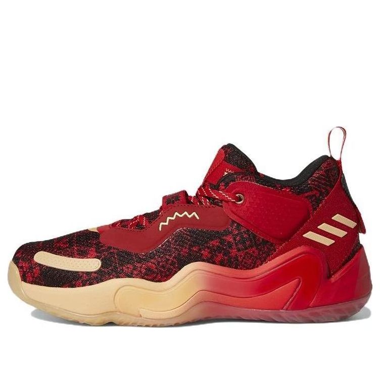 Кецове и обувки adidas Performance D.O.N. Issue #3 GCA Червено | GY0328, 0