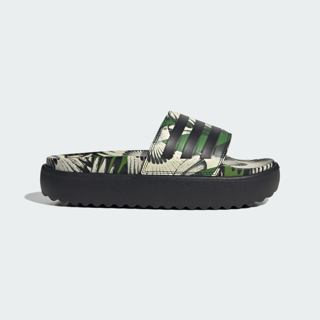 Кецове и обувки adidas Originals Adilette Platform Slides Зелено | JI4754, 0