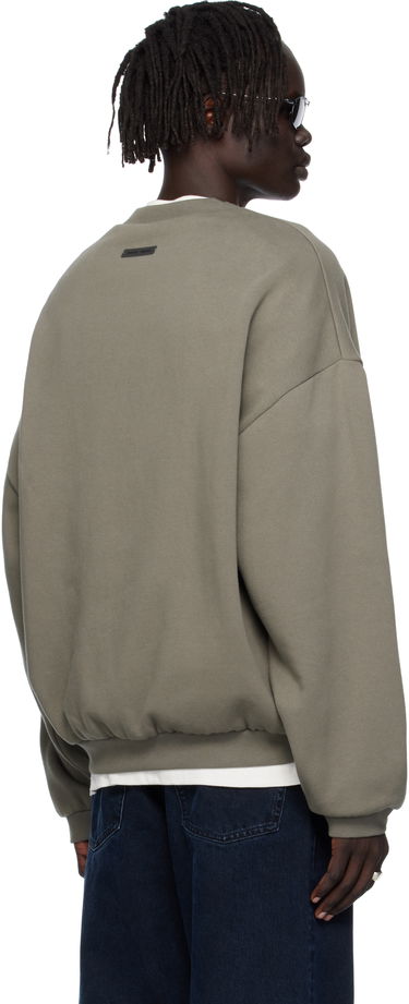 Суитчър Fear of God Fear of God ESSENTIALS 90s Fit Fleece Crewneck Sweatshirt Сиво | 192SP256557F, 2