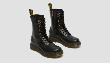 Кецове и обувки Dr. Martens 1490 Hardware Leather High W Черно | DM26871001, 2