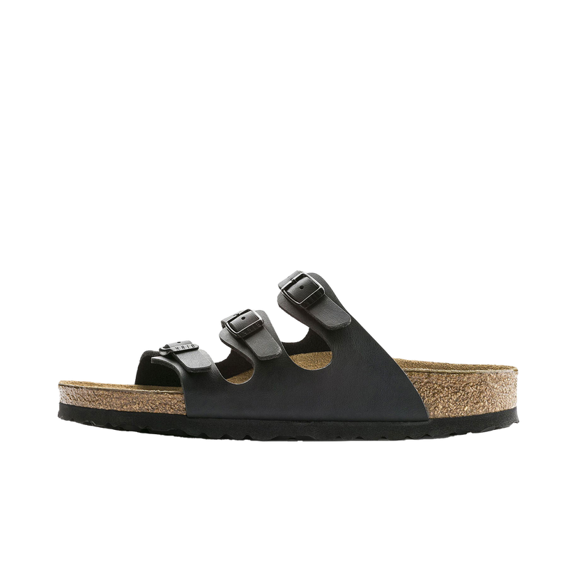 Кецове и обувки Birkenstock Florida Soft Footbed Birko-Flor Black Черно | 53011/53013