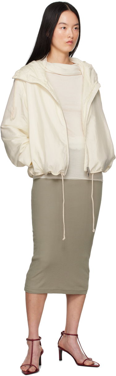 Ветровка Jil Sander Jil Sander Padded Hooded Jacket Бяло | J40SW0006_J70003, 3