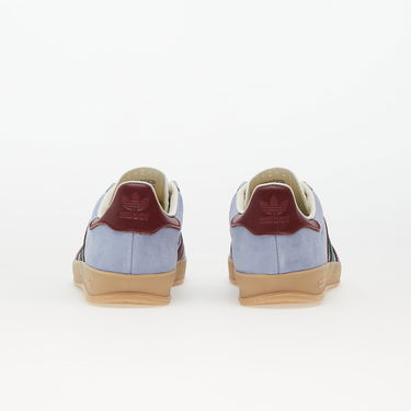 Кецове и обувки adidas Originals Gazelle Indoor Blue Dawn Collegiate Burgundy Сиво | IG4994, 4