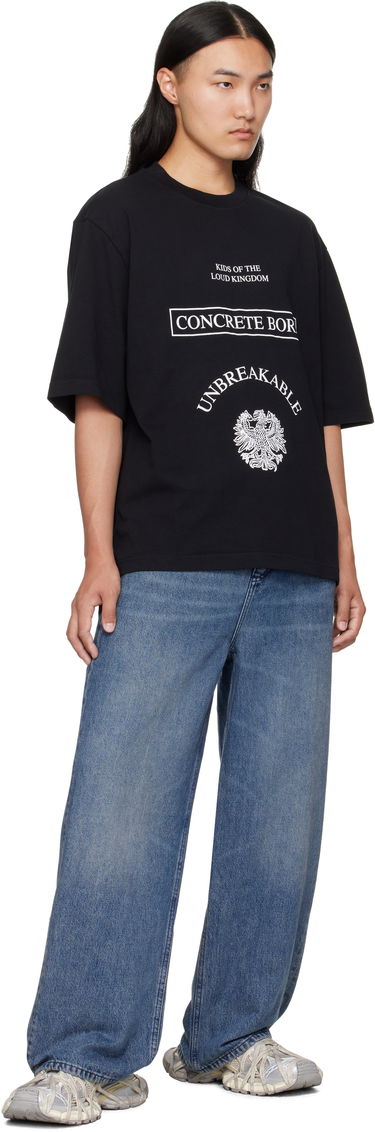 Тениска Han Kjøbenhavn Kingdom Oversized T-Shirt Черно | M-134725, 3