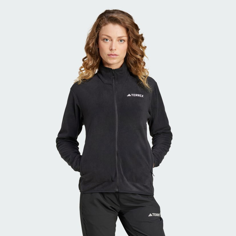 Яке adidas Performance Terrex Multi Full-Zip Fleece Черно | IX7709