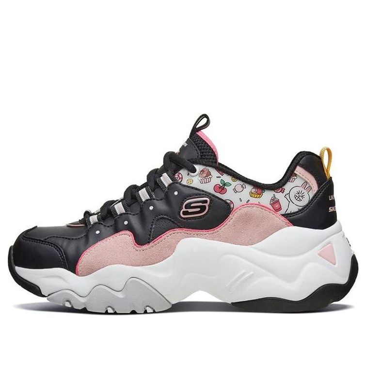 Кецове и обувки Skechers x Line Friends D'Lites 3.0 Розово | 66666255-BKPK