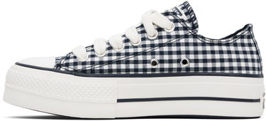 Кецове и обувки Converse Chuck Taylor All Star Lift Platform Gingham Тъмно синьо | A13664C, 1