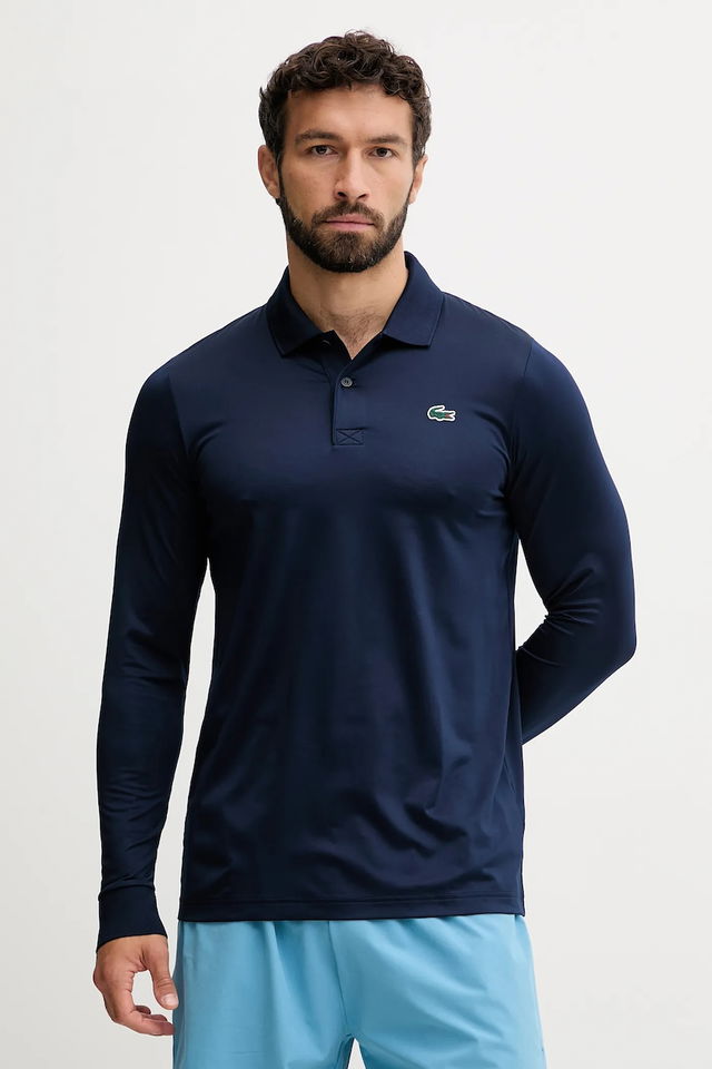 Long-Sleeved Polo Shirt