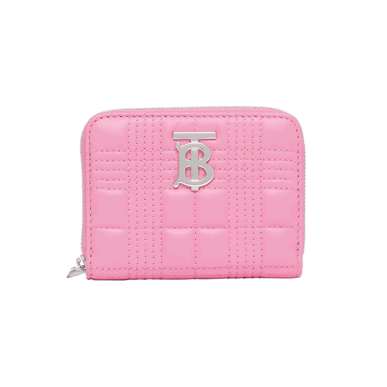 Портфейл Burberry Quilted Lola Zip Wallet Розово | 8049290, 0