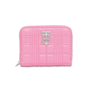Портфейл Burberry Quilted Lola Zip Wallet Розово | 8049290, 0