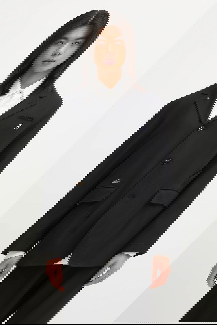 Яке UNDERCOVER Embroidered Detail Wool Blazer Черно | US2E4192, 0