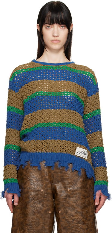 Пуловер Andersson Bell Andersson Bell Damaged Stripe Knit Sweater Многоцветен | atb1239u, 0