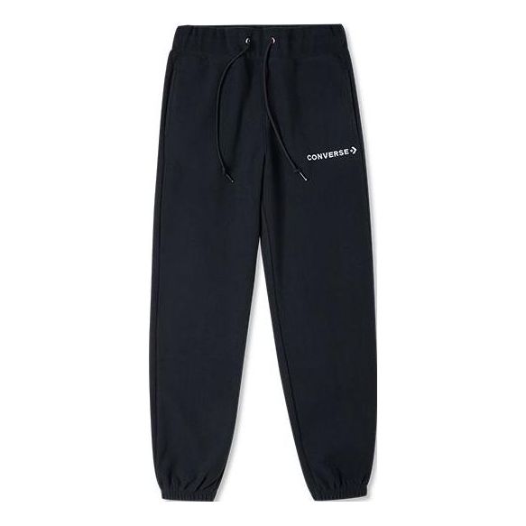 Спортни панталони Converse Chevron Logo Fleece Sweatpants Черно | 10024285-A03, 0