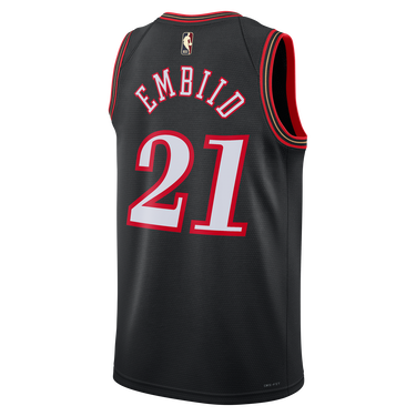 Фланелка Nike Philadelphia 76ers 2025/26 Hardwood Classics Dri-FIT NBA Swingman Polyester Jersey Черно | HM4778-011, 1