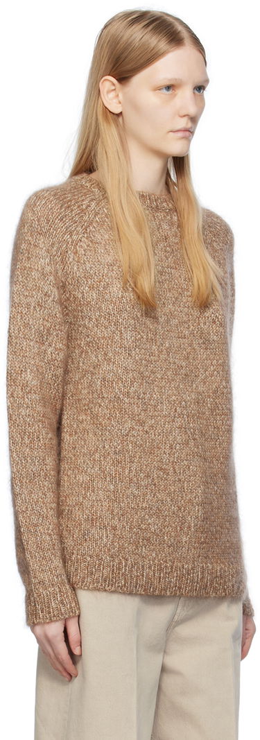 Пуловер TOTEME Raglan Knit Sweater Кафяво | 234-WRTWTP224-YA0015, 1