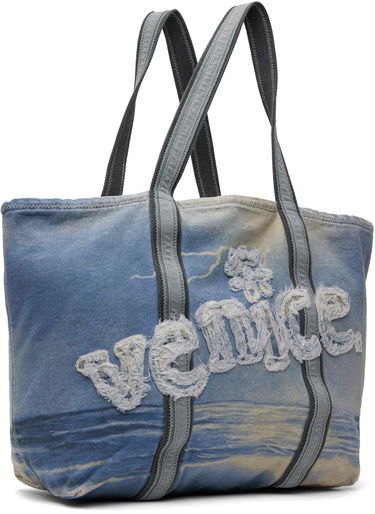 Голяма пазарска чанта ERL ERL 'Venice' Tote Bag Синьо | ERL10K006, 1
