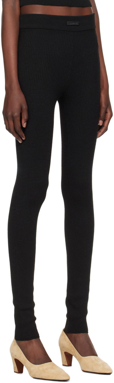 Клинове Fear of God Fear of God ESSENTIALS Waffle Leggings Черно | 192BT247270FW, 1
