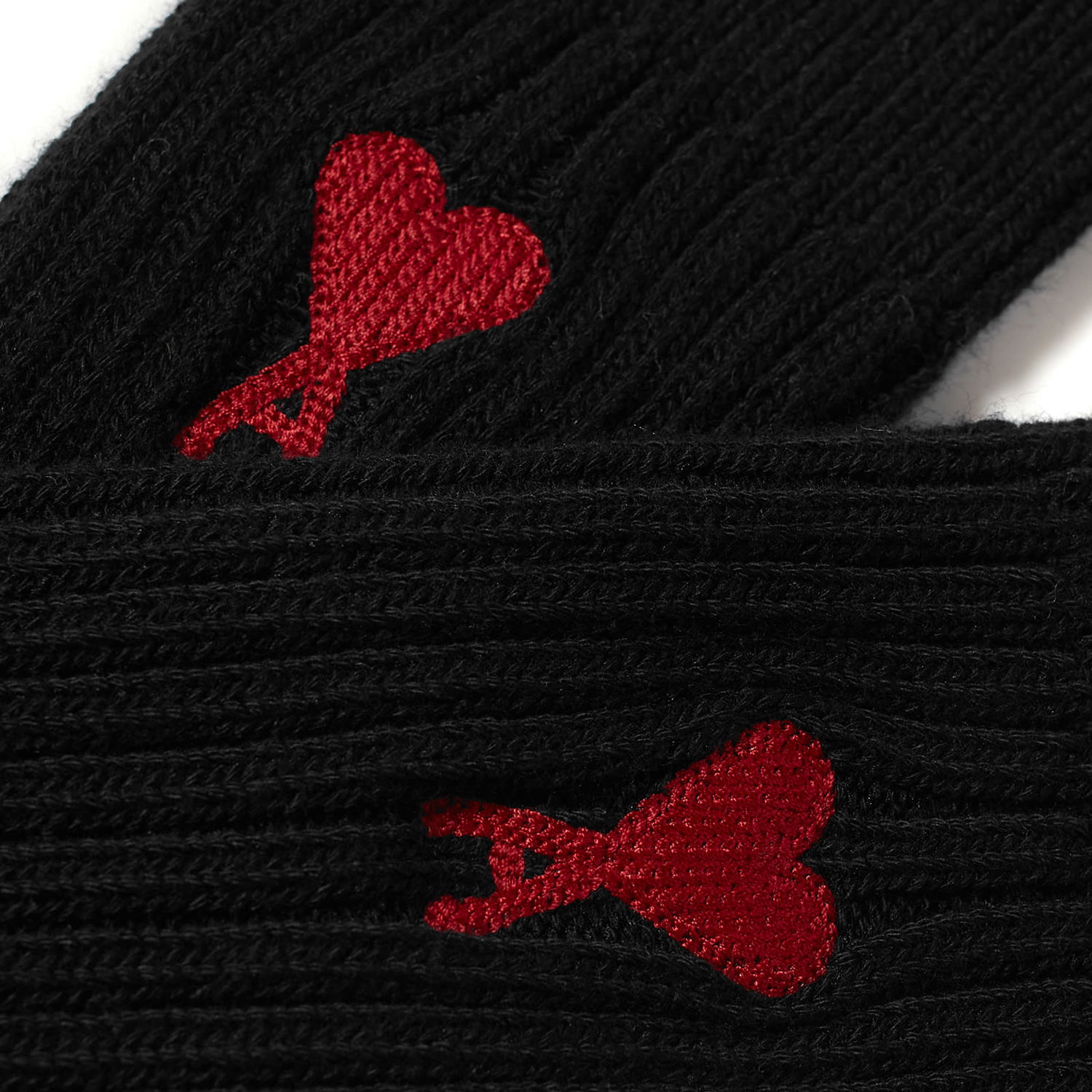 Чорапи AMI 3 Pack A Heart Ribbed Socks Черно | USC003-379-001, 1
