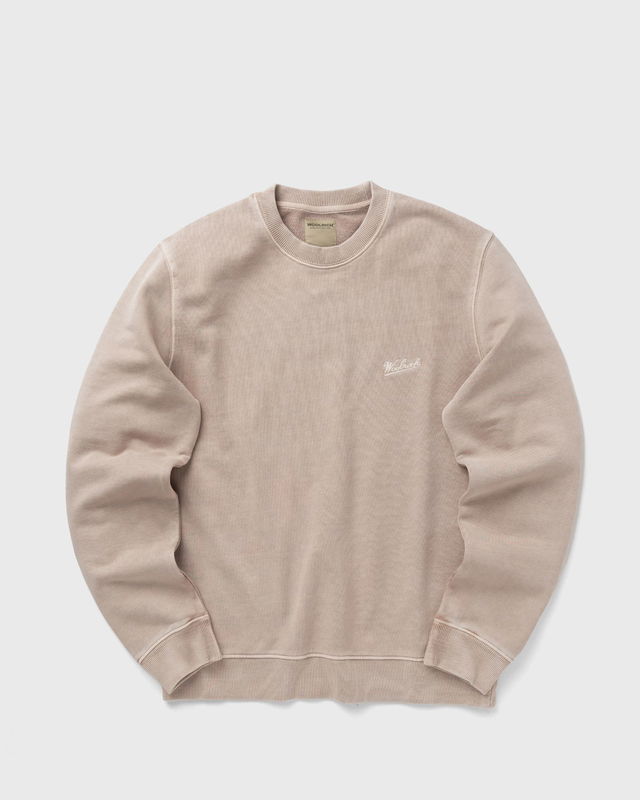 GARMENT DYED CREWNECK