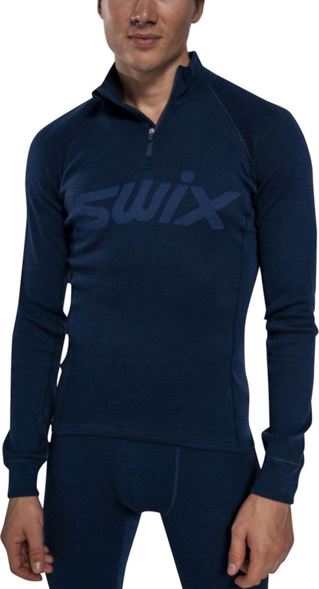 Чорапи SWIX Swix RaceX Merino Half Zip Top Синьо | 10120-23-75100, 0
