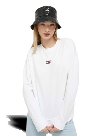 Суитчър Tommy Hilfiger Sweatshirt Бяло | DW0DW16138