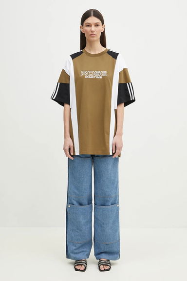 High Waist Multi-Panel Layered Jeans, 4