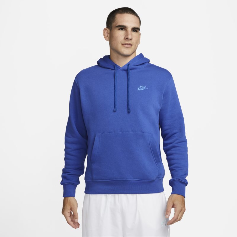 Суитчър Nike Sportswear Club Fleece Pullover Hoodie Синьо | DJ6632-480, 0