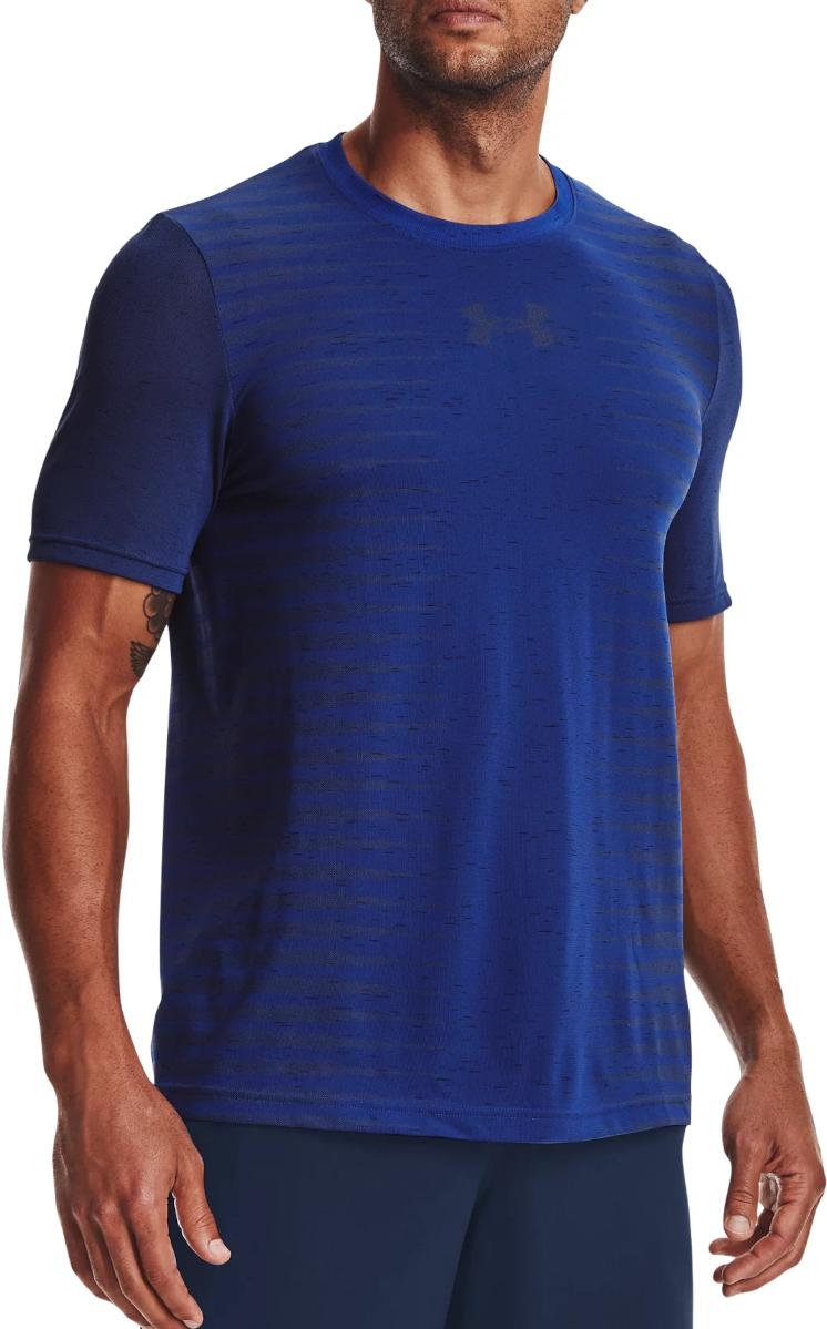 Тениска Under Armour UA Seamless Wordmark Тъмно синьо | 1366148-400, 0