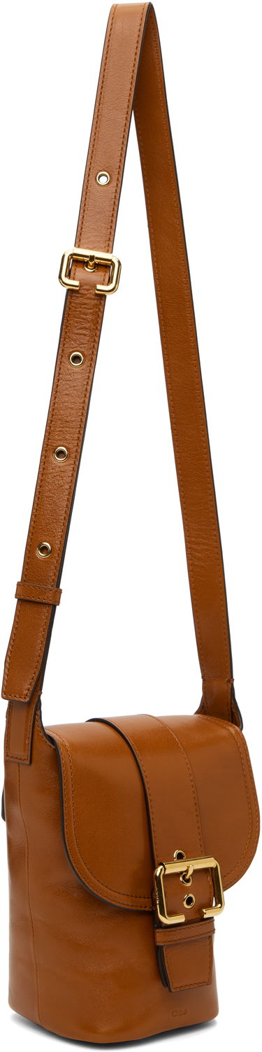 Дамска чанта CHLOÉ Chloé Mini Camera Bag Черно | CHC25SP499N83, 3