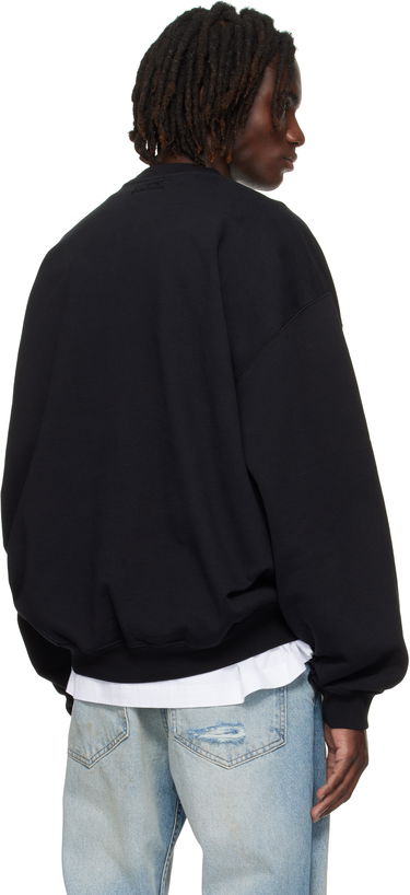 Суитчър VETEMENTS VETEMENTS 'Be Yourself' Oversized Sweatshirt Черно | UH76HD350B, 2
