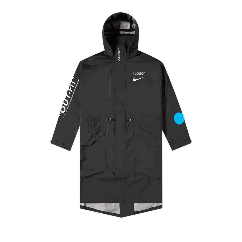 Парка Nike Nikelab x Off-White Mercurial NRG X Jacket Черно | AA3256 010