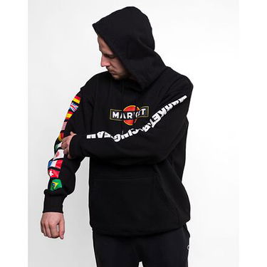 Суитчър MARKET Group 5 Hoodie Черно | 397000413-0001, 0