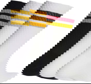 Чорапи adidas Originals Striped Crew 3-Pack Socks Многоцветен | ke5501, 1