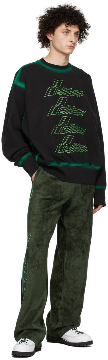 Спортни панталони We11done Viscose Lounge Pants Зелено | WD-KP1-22-626-U-KK, 3
