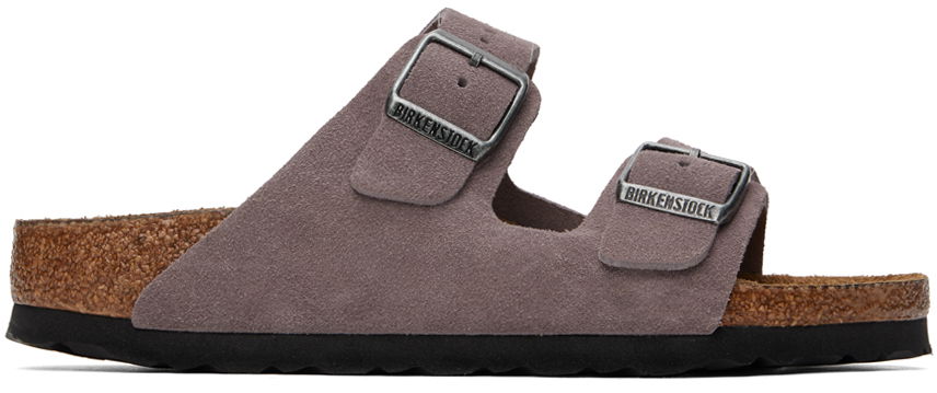 Кецове и обувки Birkenstock Arizona Soft Footbed Лилаво | 1028742, 0