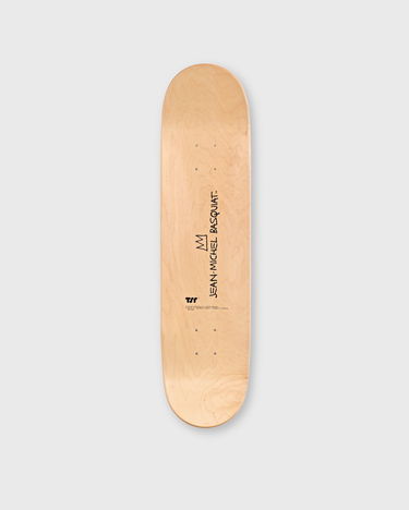 Skate The Skateroom Jean-Michel Basquiat King of Baseball Skateboard Deck Бежово | KING-OF-BASEBALL, 2