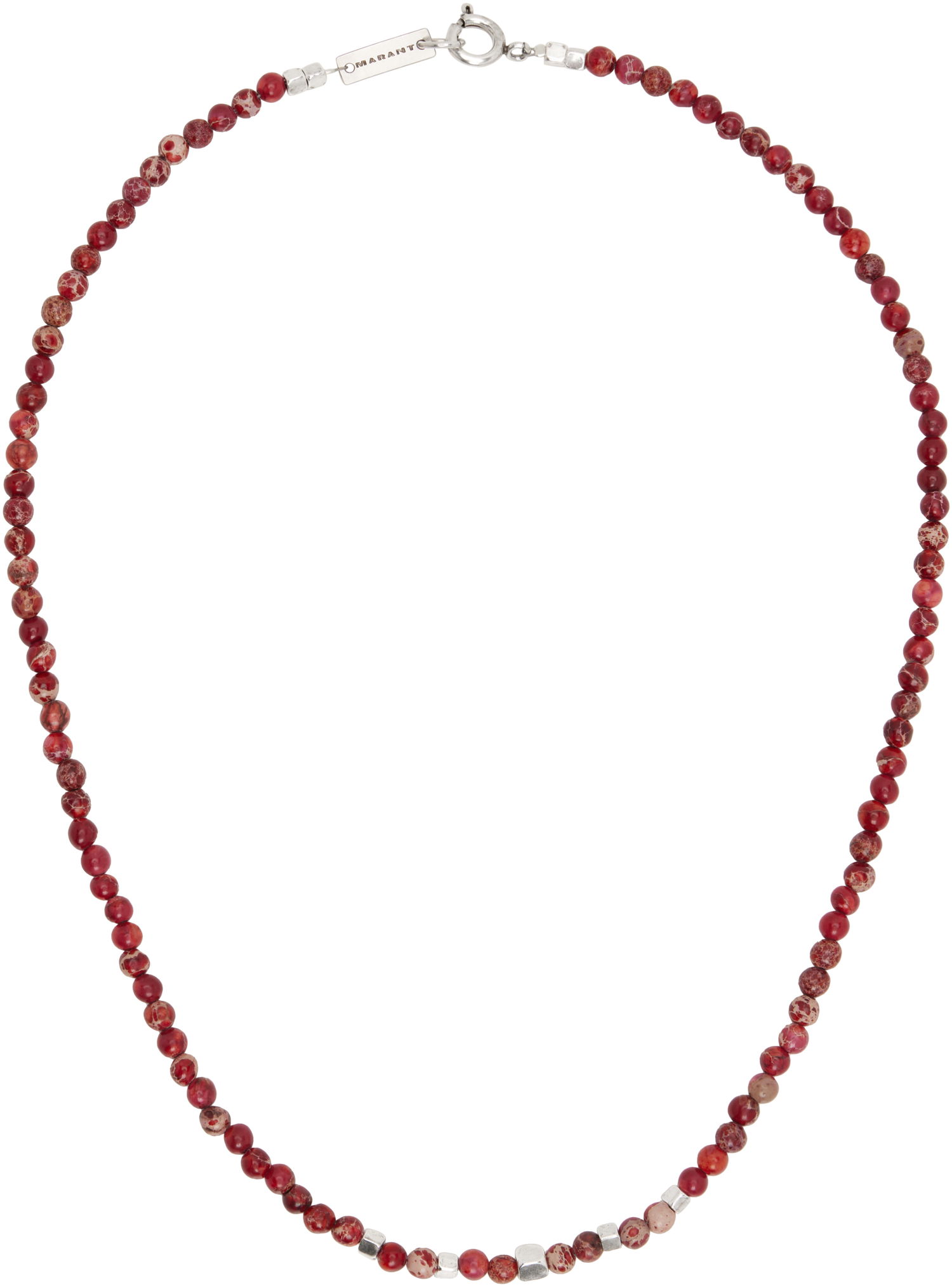 Колие ISABEL MARANT Isabel Marant Rio Beaded Necklace Червено | 23ACO0025HA-A3B04T, 0