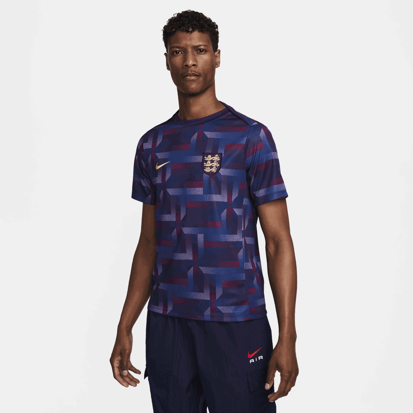 Тениска Nike Dri-FIT England Academy Pro Лилаво | FJ2725-555