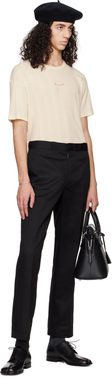 Тениска Maison Margiela Maison Margiela Patch T-Shirt Бежово | S50GC0712 M20060, 4