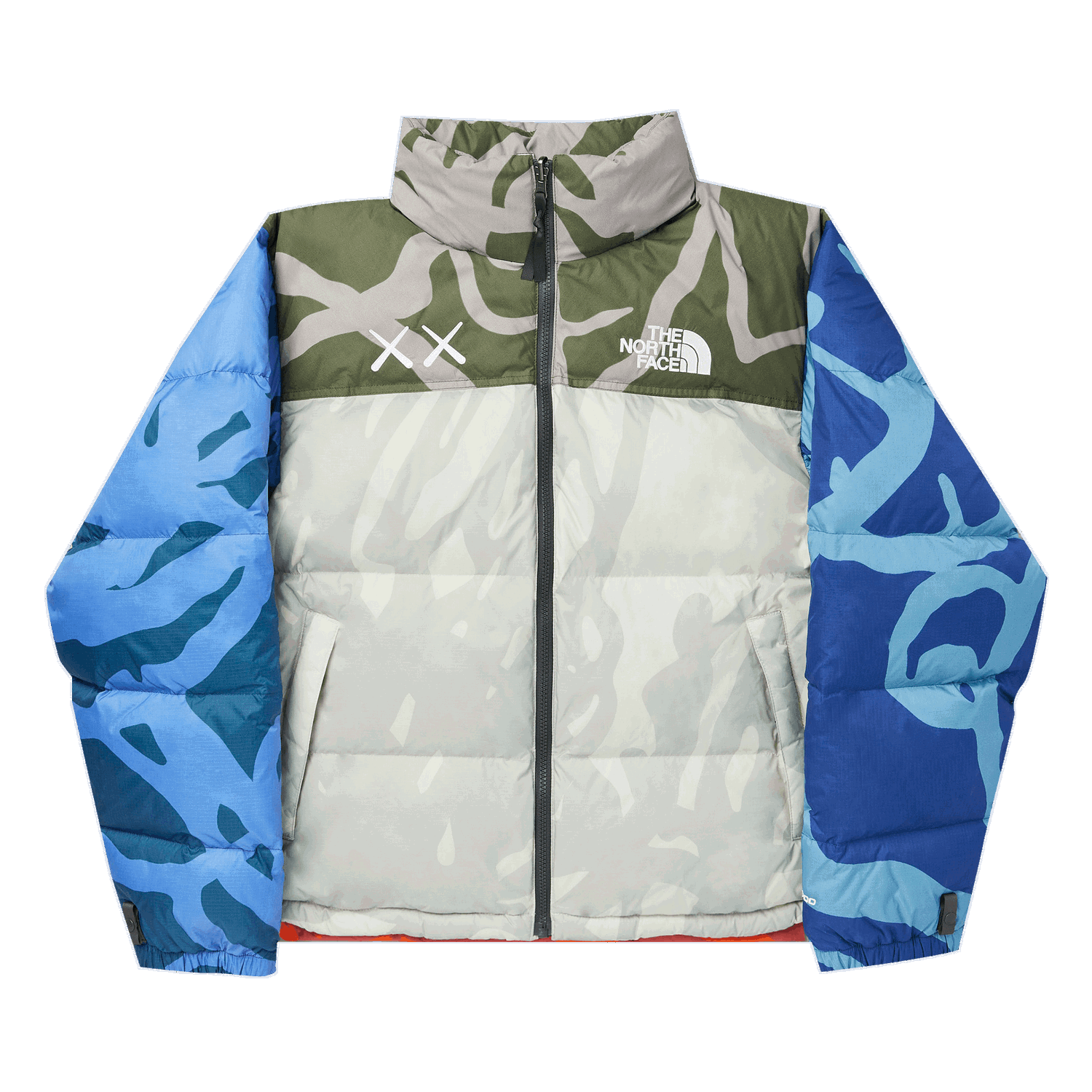 Пухо яке The North Face KAWS x Retro 1996 Nuptse Puffer Jacket Многоцветен | NF0A7WLU75V, 0