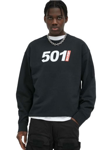 Суитчър Levi's ® 501 Sweatshirt Черно | 38712.0147