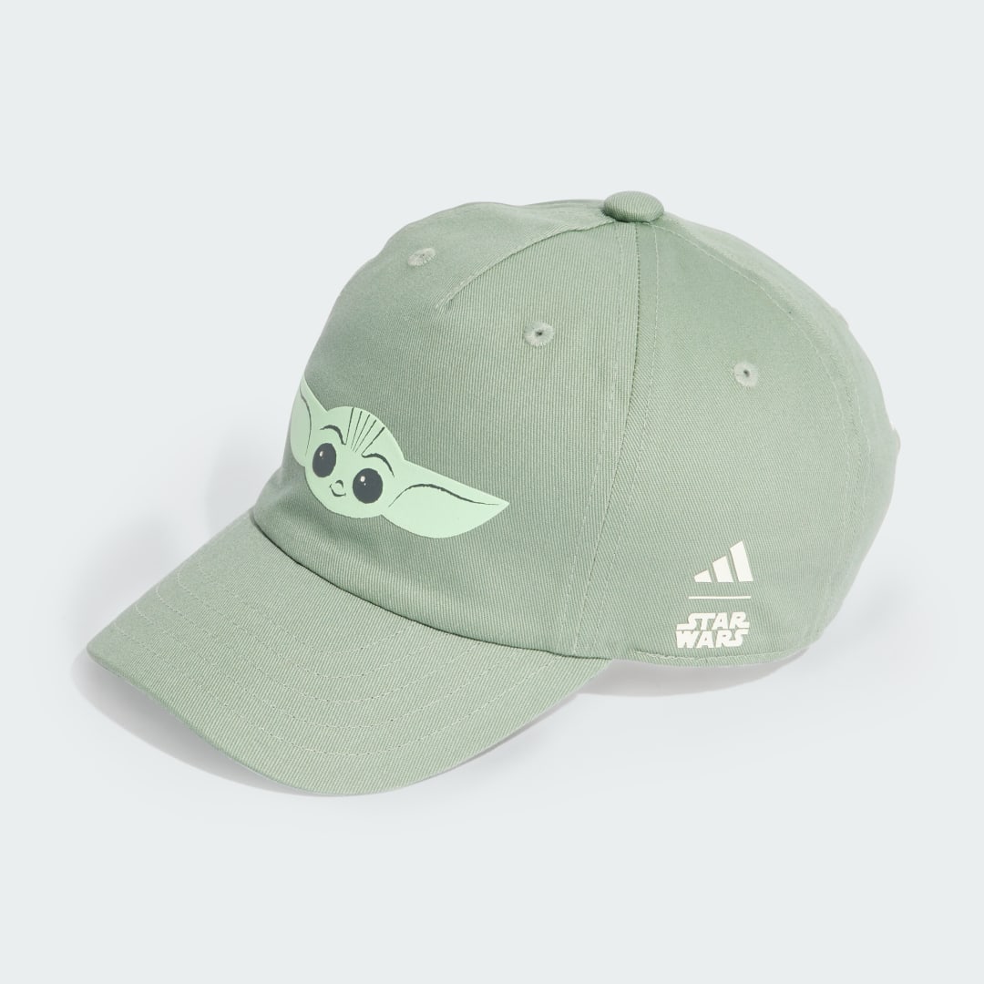 Шапка с козирка adidas Performance Kids' Star Wars™ The Mandalorian™ Baseball Cap Зелено | JH3266, 0