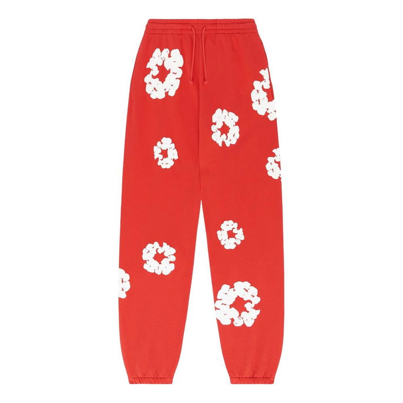 Спортни панталони Denim Tears Denim Tears Cotton Wreath Sweatpants Червено | 401-300-30