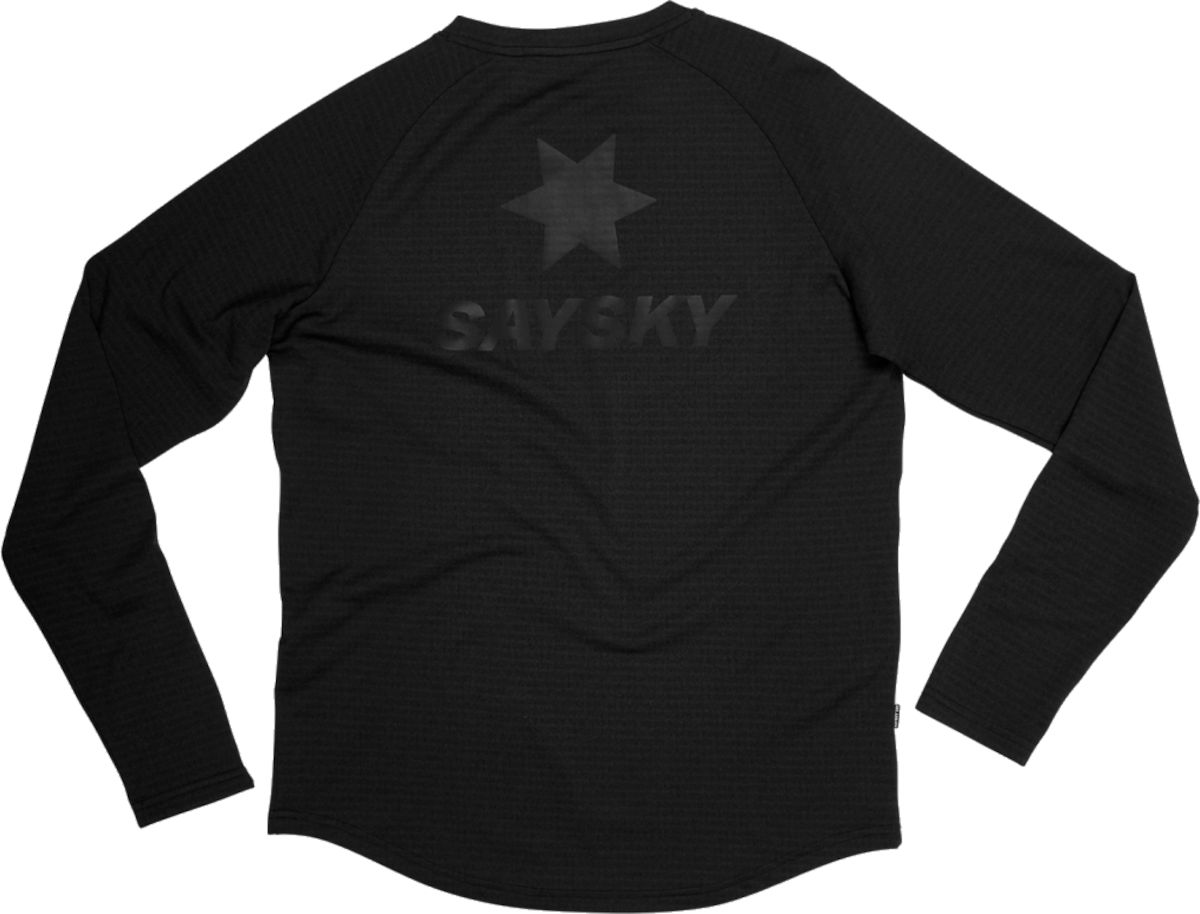 Тениска Saysky Blaze Light-weight Fleece Long Sleeve T-Shirt Черно | kmrfl02c9001, 1