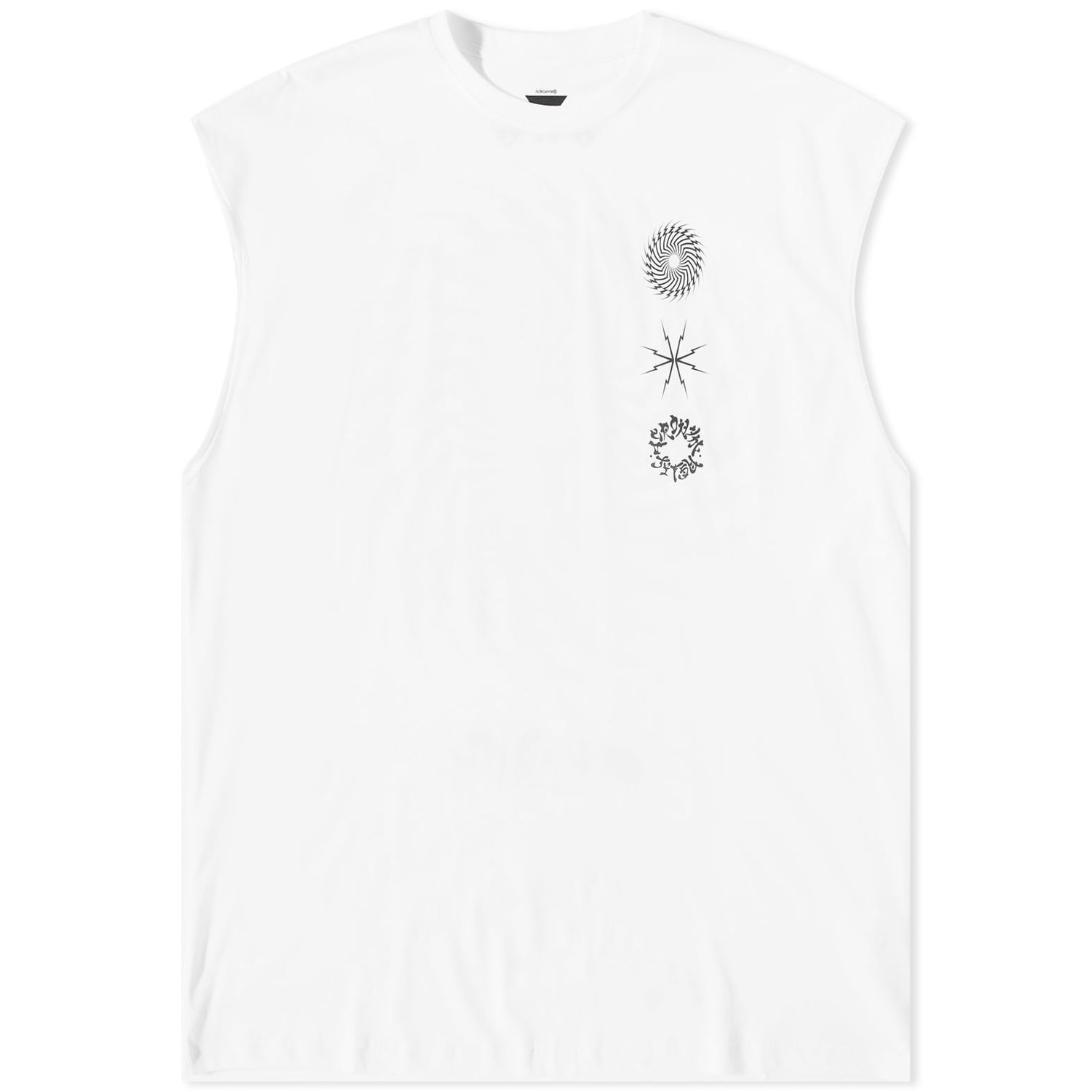 Тениска Acronym Pima Cotton Sleeveless Tee Бяло | S25-PR-C-WT, 0