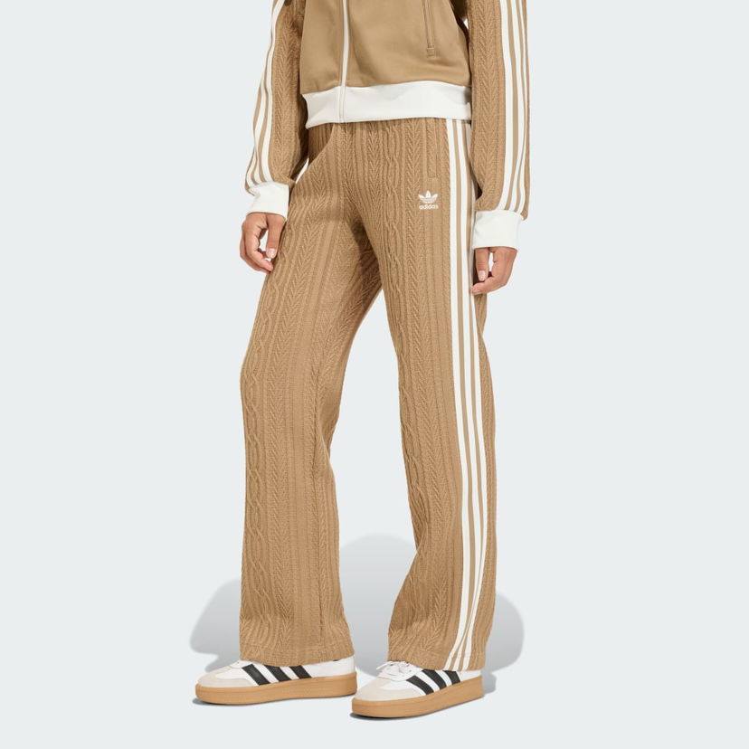 Панталони adidas Performance adidas Originals Knit Classic Pants Кафяво | KS7802