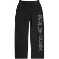 Спортни панталони Balenciaga Outline Черно | 755118-TOVV2-9034, 1