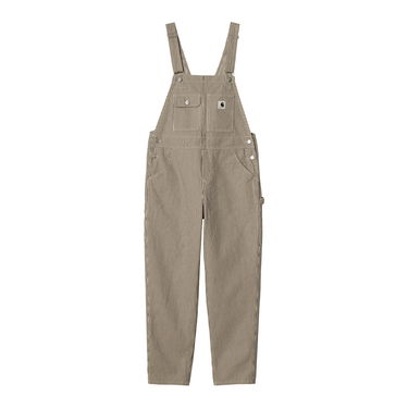 Панталони Carhartt WIP Haywood Bib Haywood Stripe Бежово | I033137_26I_02, 0