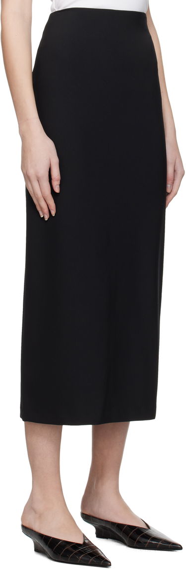 Пола Loulou de Saison Loulou de Saison Samos Midi Skirt Черно | SAMOS, 4